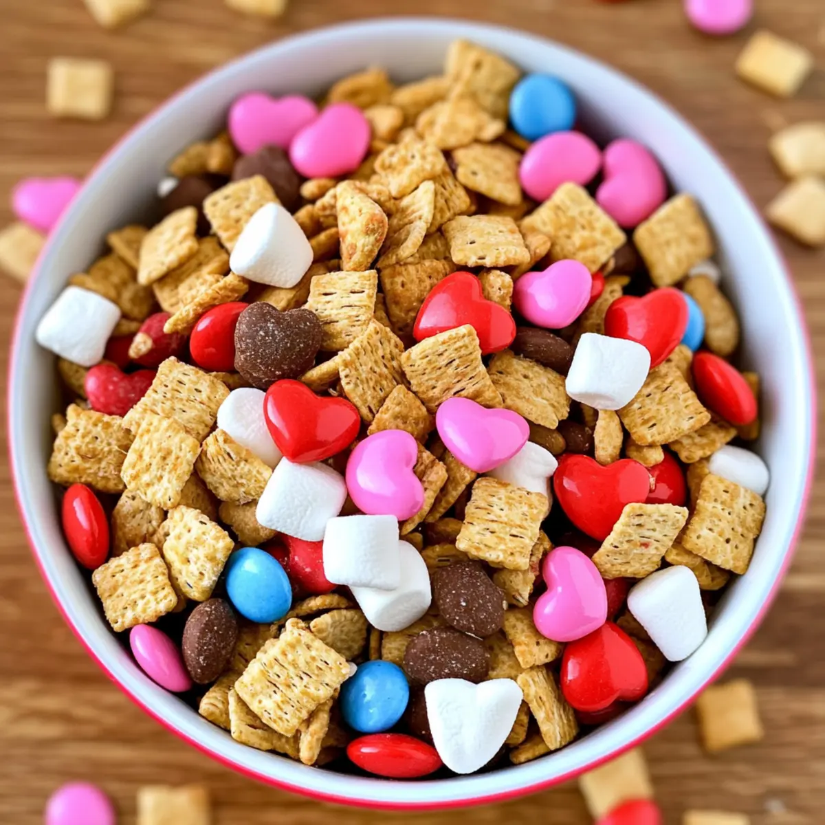 Valentinstags S’mores Snackmix